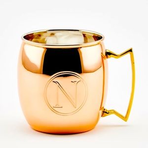 Old Dutch International, Ltd. ODI Solid Copper Moscow Mule Monogrammed Mug “N”